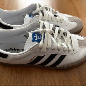 Adidas Samba White Black Sneakers